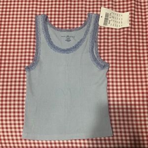 Brandy Melville blue tank top